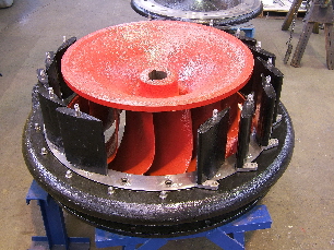 Francisturbine nach einer fachm�nnischen Rekonstruktion